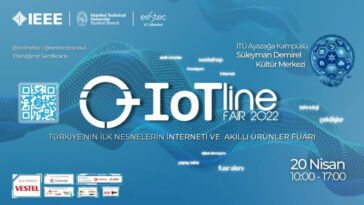 Türkiye'nin ilk IoT ve akıllı ürünler fuarı IoT Line Fair'22 başlıyor!
