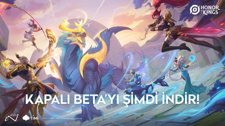 Honor of Kings kapalı betası Türkiye'deki oyunculara açık